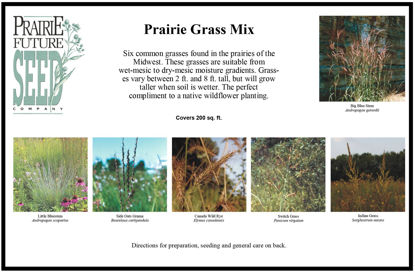 Picture of Prairie Grass - Seed Mix