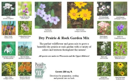 Picture of Dry Prairie & Rock Garden - Seed Mix